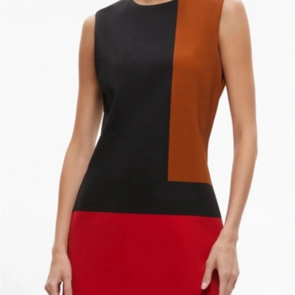 NWT Alice & Olivia Geometric Shift Dress - Picture 2 of 6